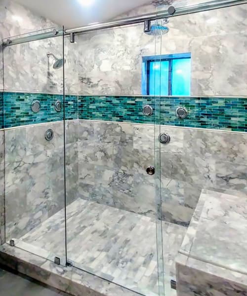 Shower Doors Of Austin Glass Custom Showers Tx - Glass Shower Wall Panels Cost
