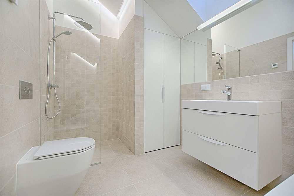 Modern bathroom interiors